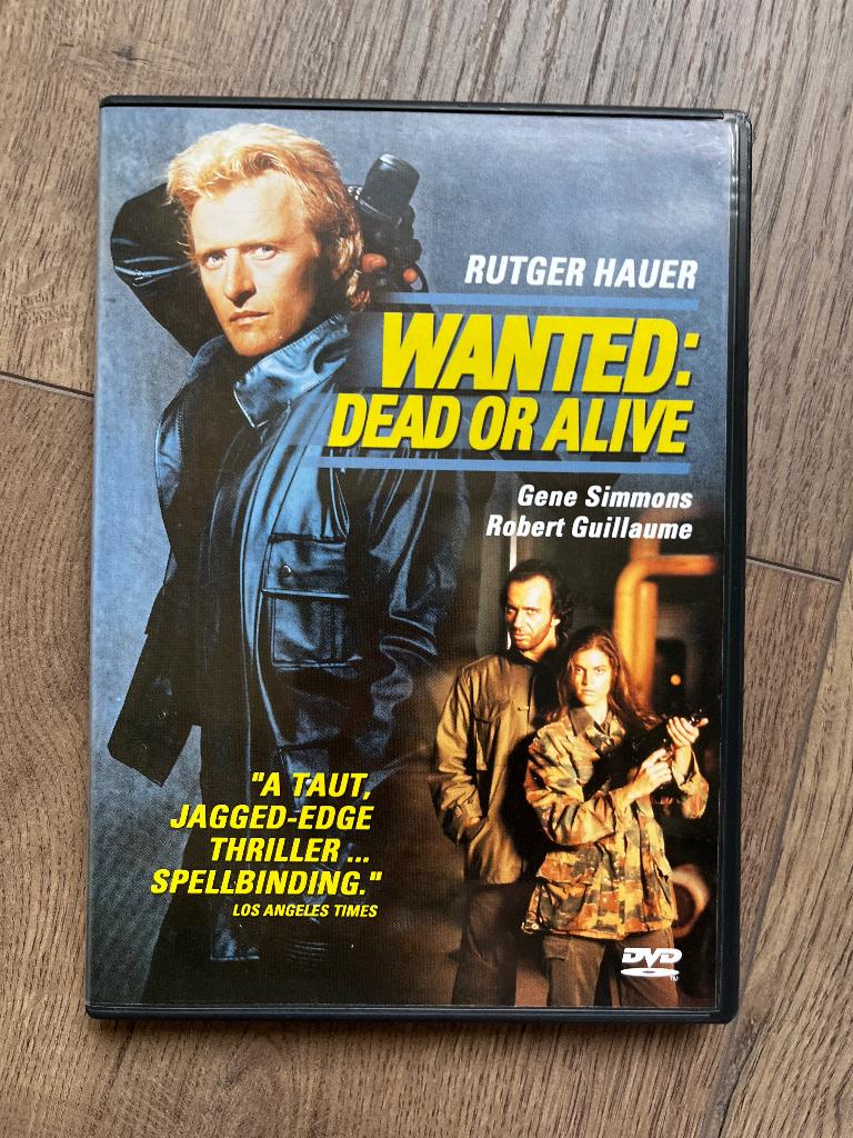 Wanted: Dead or alive - dvd - Rutger Hauer, Vanaf 16 jaar, Ophalen of Verzenden, Zo goed als nieuw, Actie