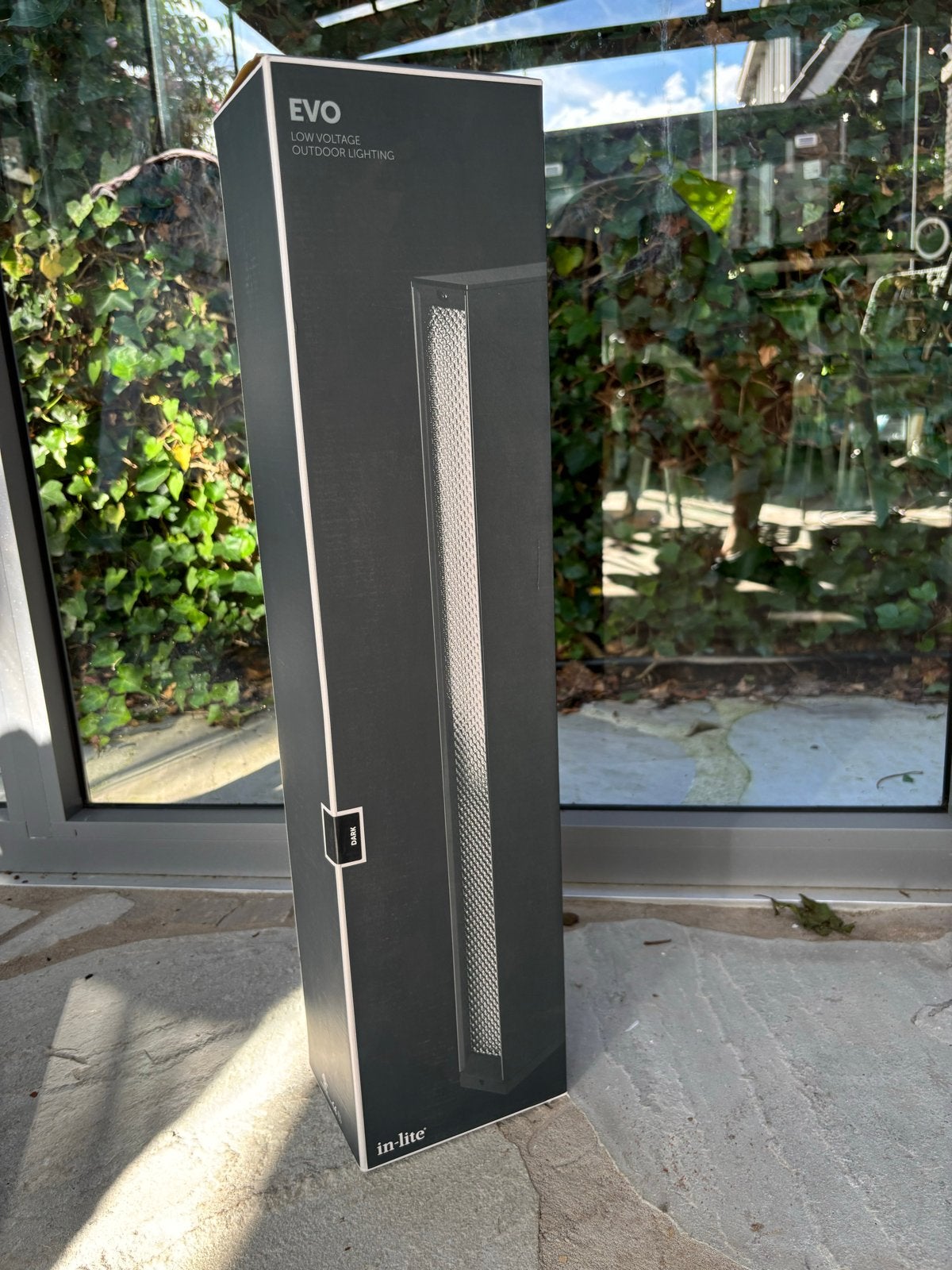 In-lite EVO DARK 12V €90 korting, Tuin en Terras, Minder dan 50 watt, Ophalen of Verzenden, Netvoeding, Vloerlamp