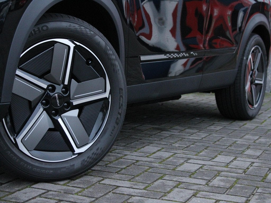Jaecoo 7 1.5 GDI Exclusive PHEV Elektrisch Panoramadak, Stoe, Auto's, Overige Auto's, 12 maanden, 347 pk, Zwart, Plug-in hybride