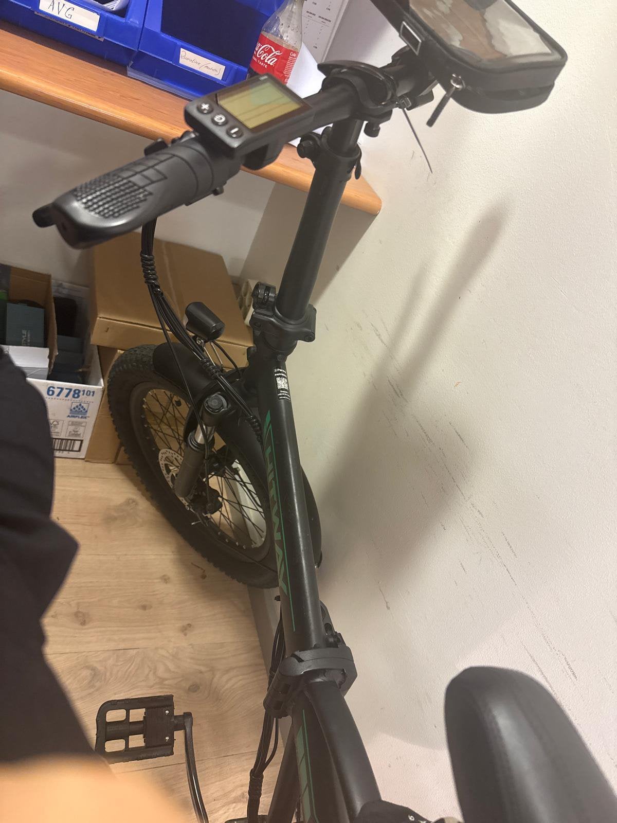 HITWAY Elektrische Fatbike zeer nette staat met oplader, Ophalen, Zo goed als nieuw, Overige merken