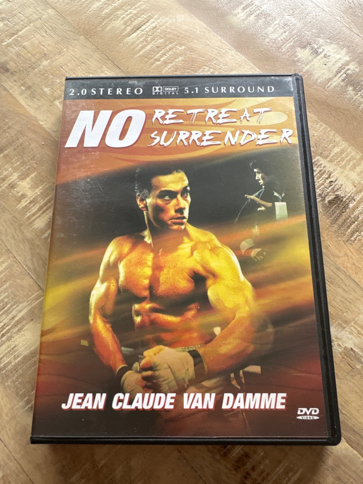 No Retreat, No Surrender - Jean Claude Van Damme DVD, Vanaf 16 jaar, Nederlands, Ophalen of Verzenden, Inclusief doosje