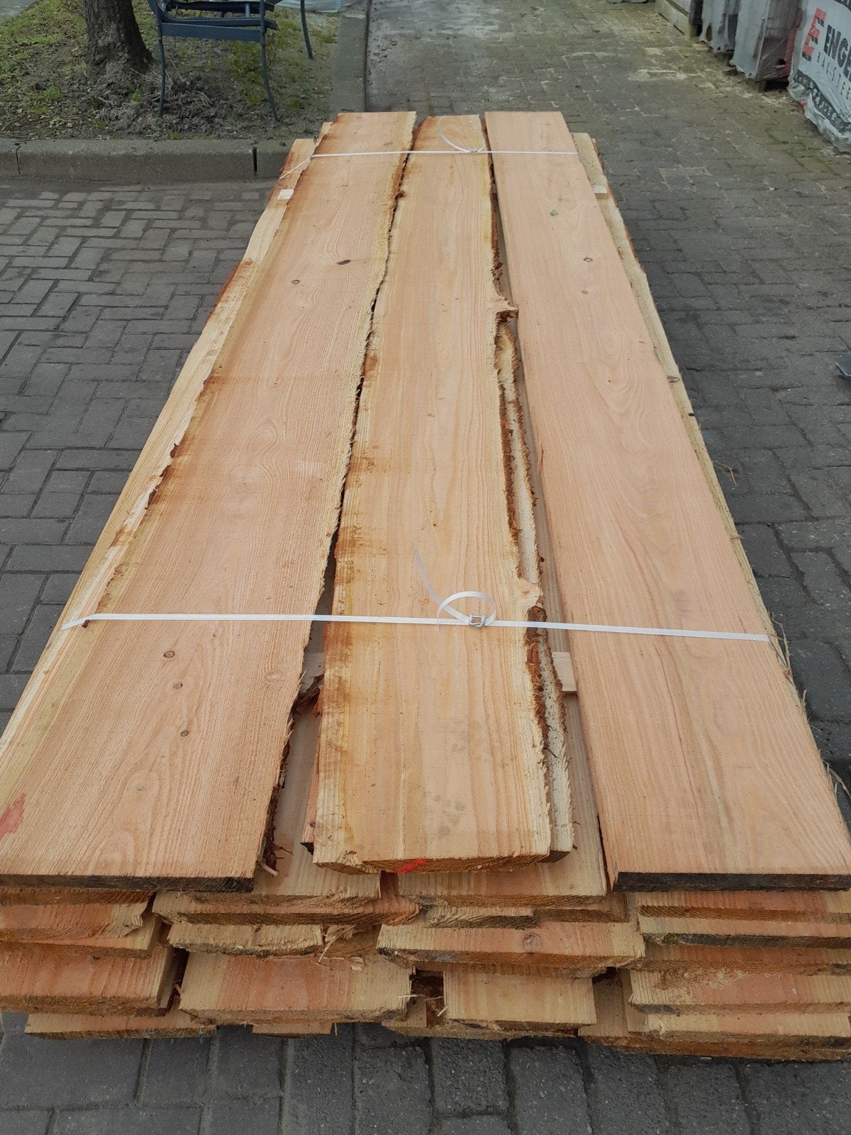 Douglas schaaldelen tuinhuis schutting., 20 tot 100 liter, Ophalen of Verzenden, Boiler, Minder dan 3 jaar oud