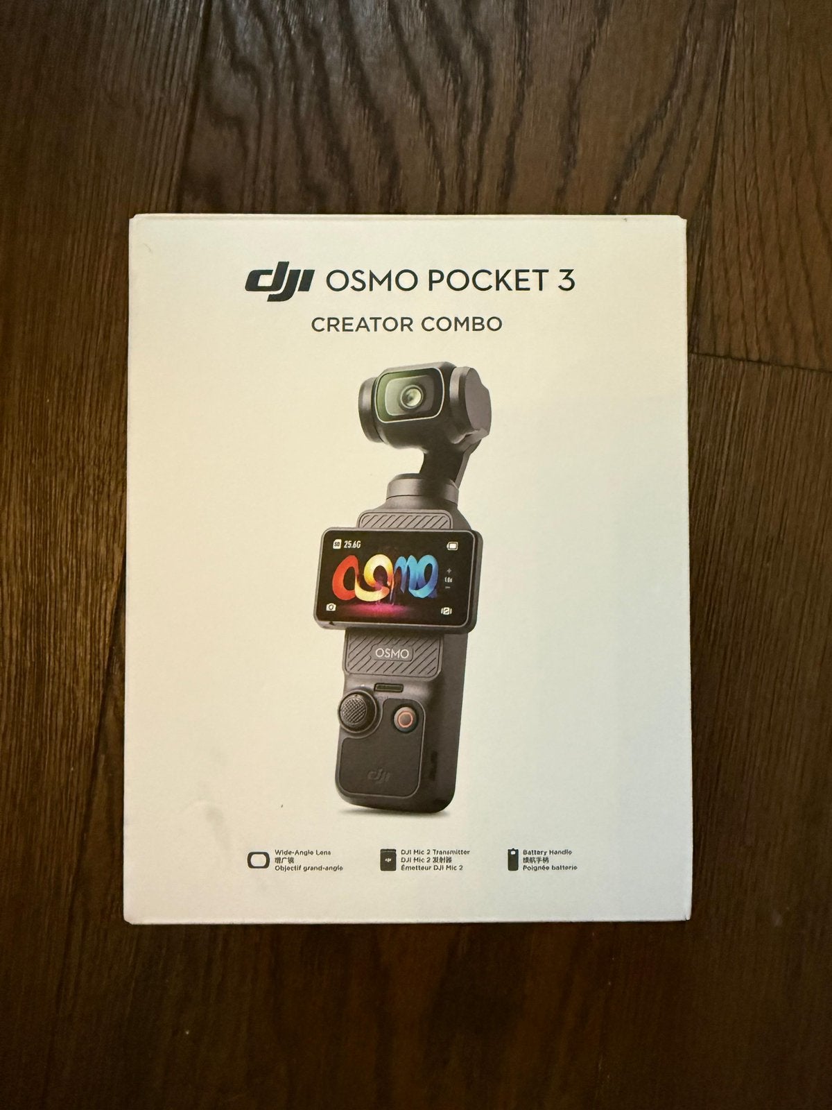 DJI Osmo Pocket 3 Creator Combo - Nieuw, Audio, Tv en Foto, Videocamera's Digitaal, Overige merken, Externe microfoon, Camera