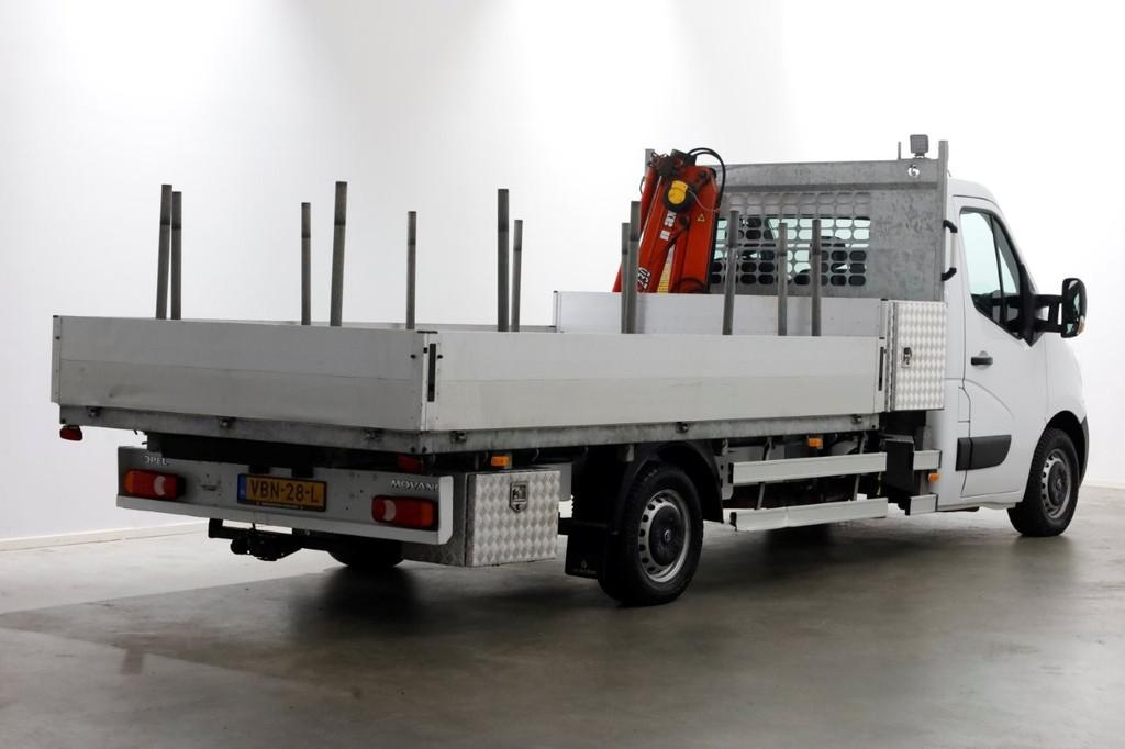 Opel Movano 2.3 CDTI 145pk E6 Open Laadbak + Kraan 08-2019, Auto's, Bestelauto's, Voorwielaandrijving, 145 pk, Gebruikt, Euro 6