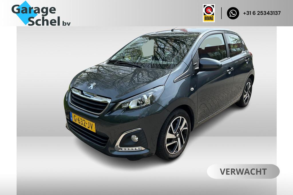 Peugeot 108 1.0 e-VTi Allure 68pk - Navi - Carplay - Airco -, Voorwielaandrijving, 12 maanden, Stof, Gebruikt