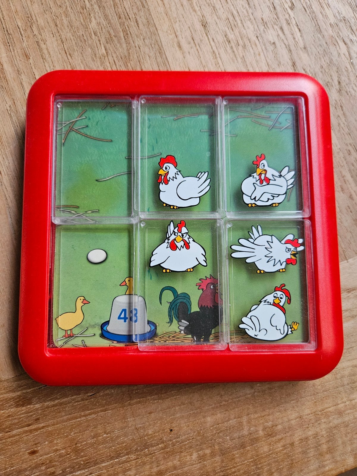 SmartGames Chicken Shuffle Jr. Schuifpuzzel, 48 spellen, Ophalen of Verzenden, Gebruikt, Puzzelen