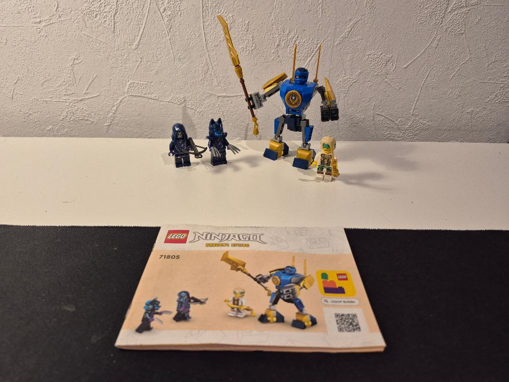 Lego Ninjago 71805 Jay's Mech Battle Pack, Gebruikt, Lego, Ophalen of Verzenden, Compleet