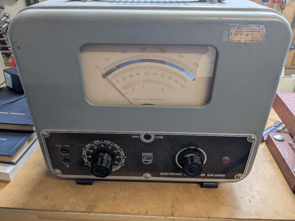 Philips Electronic Voltmeter GM 6005, Ophalen, Gebruikt, Elektriciteit