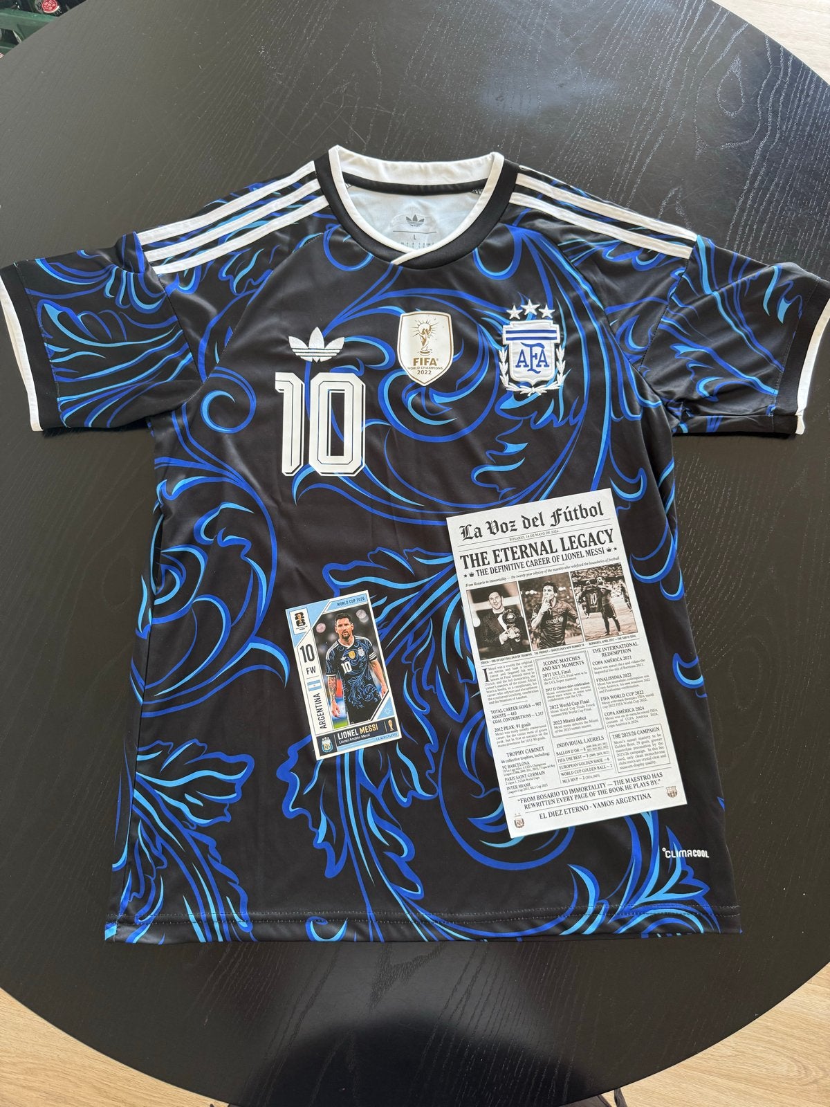 Argentinië WK 2026 Uitshirt Messi #10, Maat L, Verzenden, Nieuw, Shirt