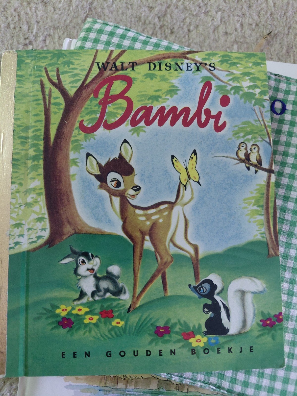 Walt Disney's Bambi - Een Gouden Boekje, Ophalen of Verzenden, Gelezen, Walt Disney, 3 tot 4 jaar