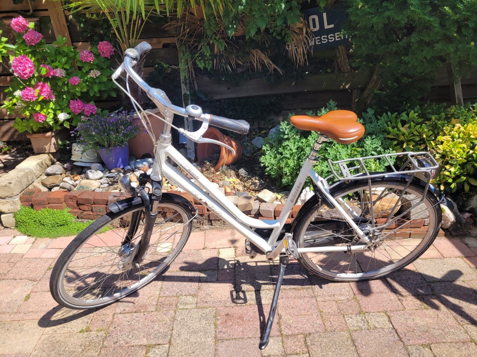 Damesfiets met Shimano Nexus 8 Speed en schijfremmen, Versnellingen, Schijfrem, Ophalen, Overige merken