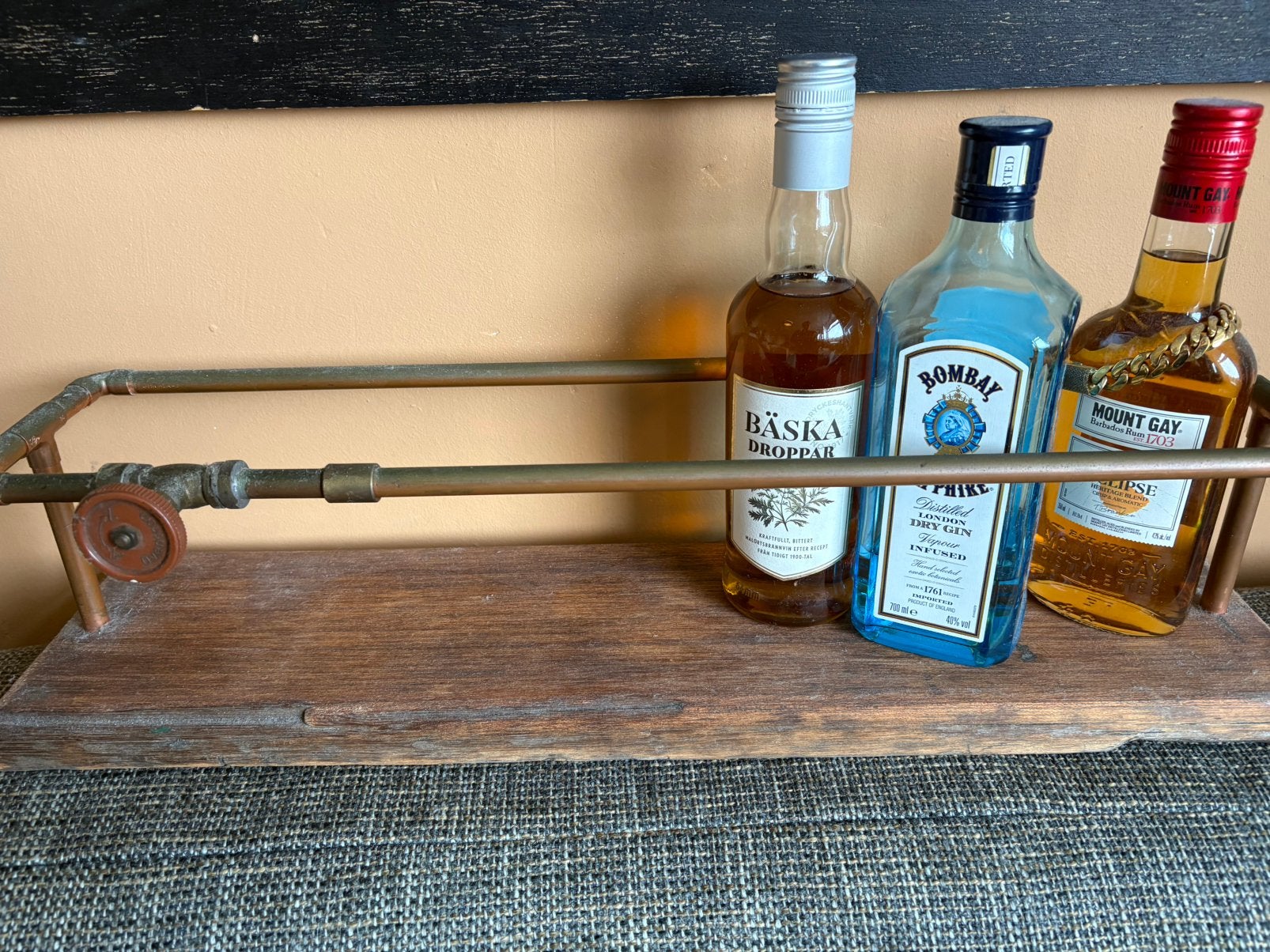 Displayrek voor whiskey, drankflessen, Ophalen of Verzenden, Zo goed als nieuw