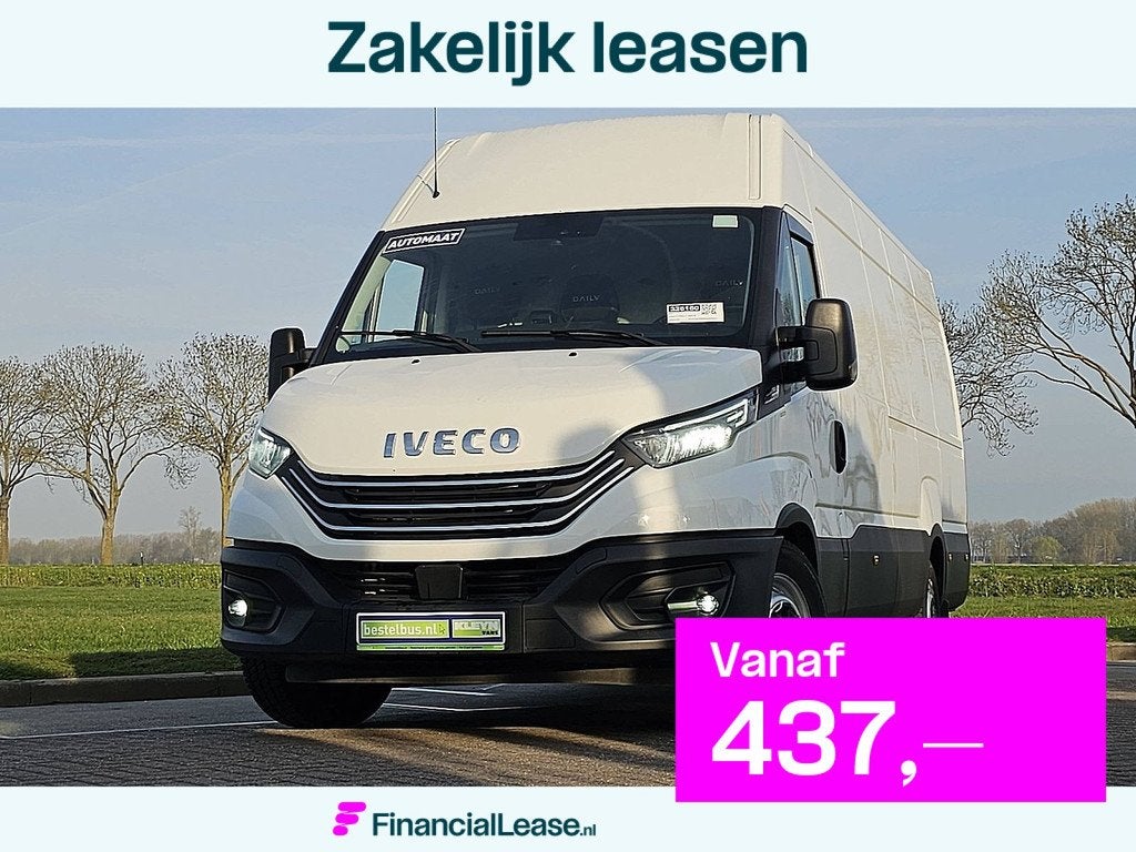 IVECO DAILY 35S16 l4h2 navi camera ac!, Automaat, Gebruikt, Euro 6, Iveco
