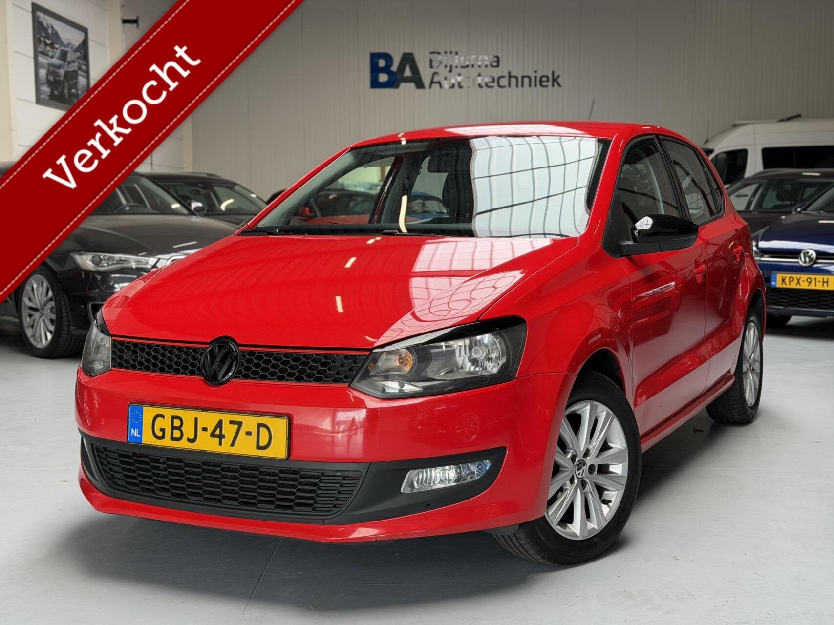 Volkswagen Polo 1.2 Easyline | Airco | lichtmetaal | 5-deurs, Voorwielaandrijving, Euro 5, 967 kg, Gebruikt