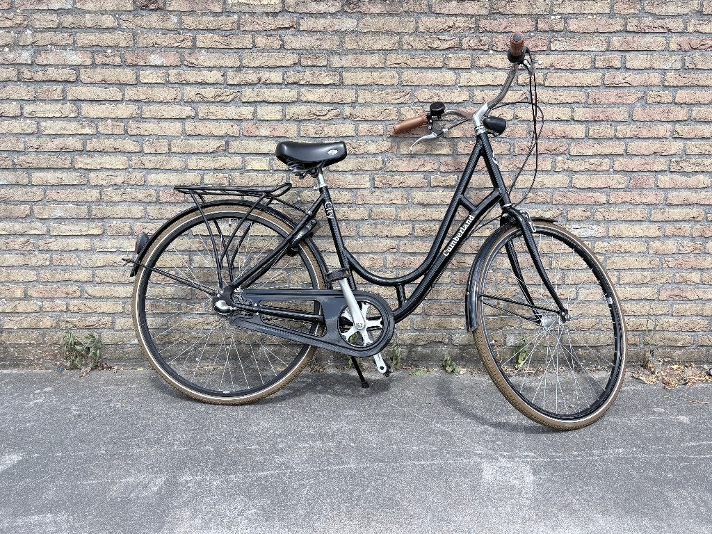 Damesfiets - 3 versnellingen- stadsfiets Cumberland City, Fietsen en Brommers, (Extra) lage instap, Schijfrem, Ophalen, Overige merken