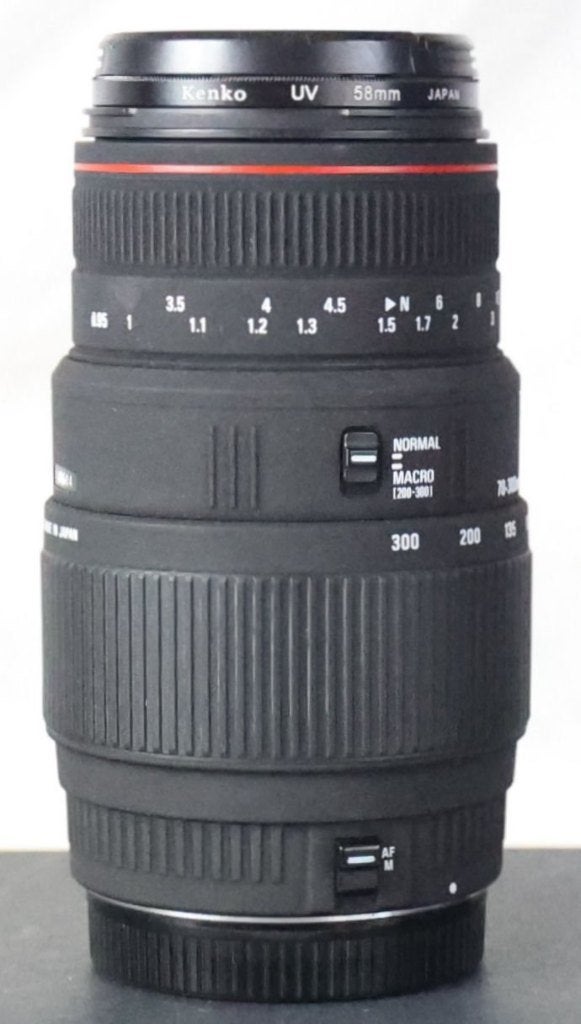 Sigma 70-300mm 1:4-5.6 APO DG Macro voor Canon Cameralens, Sigma, Verzenden, Zo goed als nieuw, Canon EF
