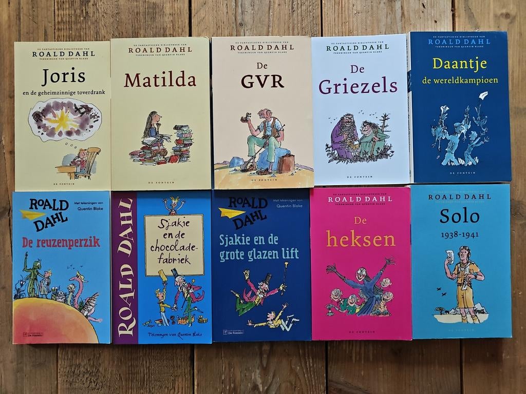 10 Klassiekers van Roald Dahl., Ophalen of Verzenden, Zo goed als nieuw, Fictie algemeen