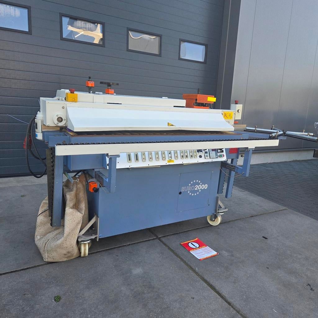 HEBROCK Kantenlijmer euro2000 plakmachine compact, Ophalen of Verzenden, Gebruikt