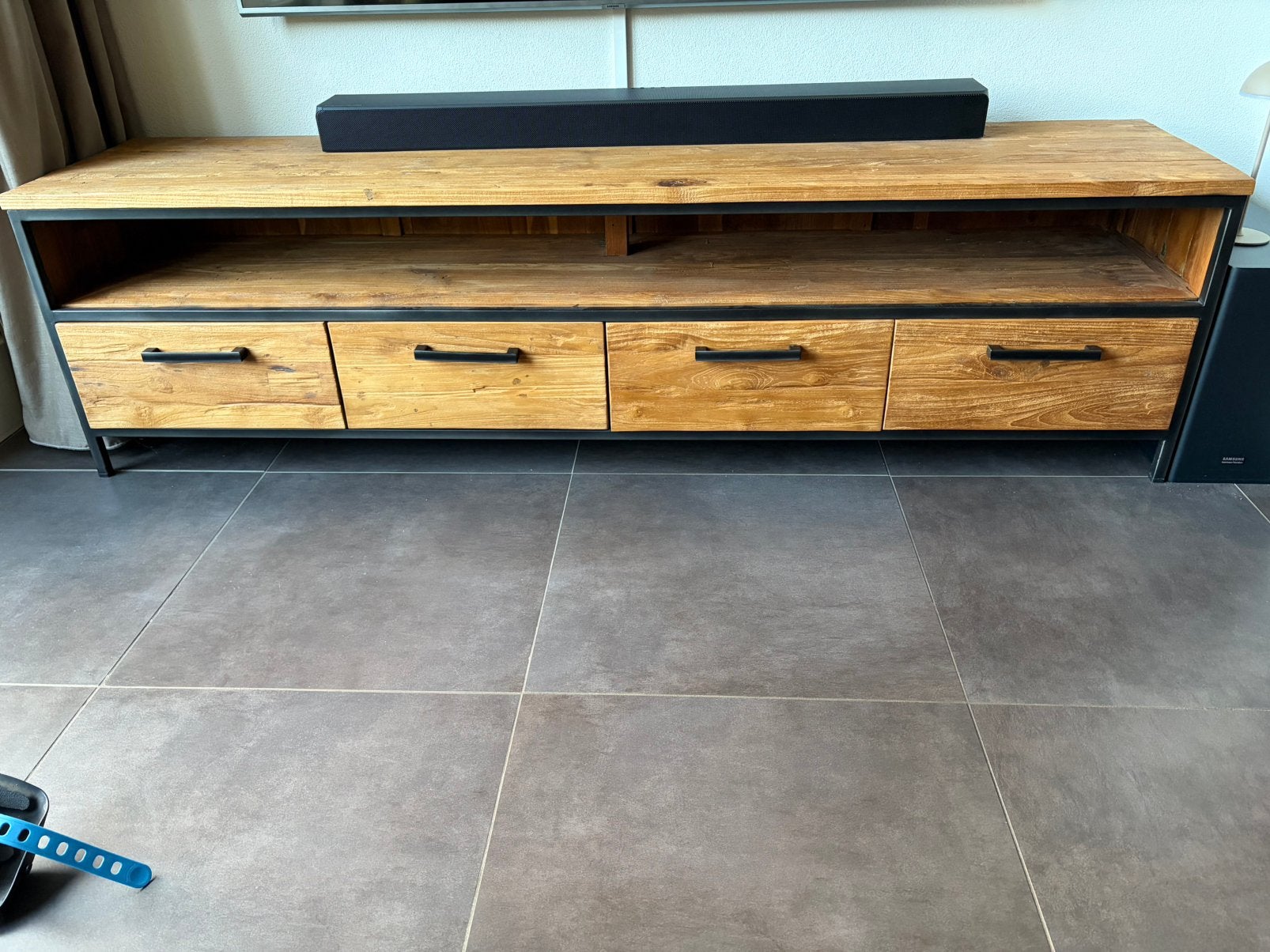 Tv meubel romaro, Ophalen, 150 tot 200 cm, Minder dan 100 cm, 25 tot 50 cm