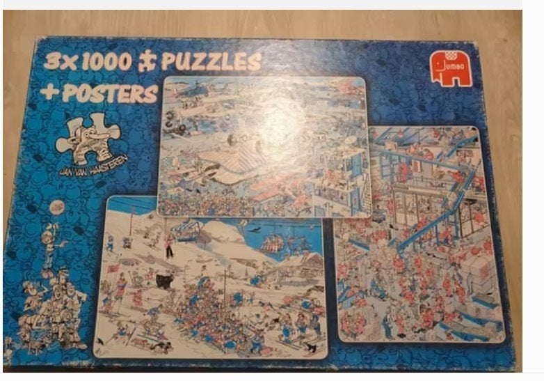 diverse Jan van Haasteren Puzzels, Ophalen of Verzenden, 500 t/m 1500 stukjes, Zo goed als nieuw, Legpuzzel