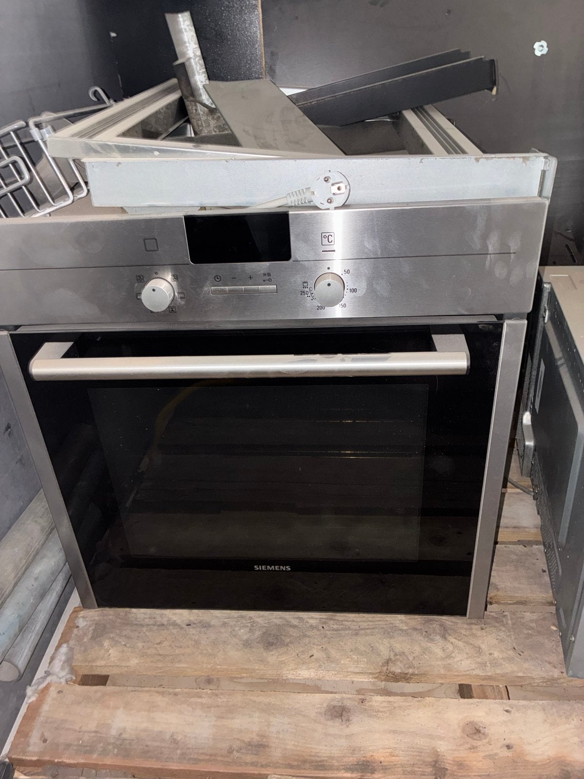Siemens Inbouw Oven, Witgoed en Apparatuur, Ovens, Gebruikt, Inbouw, Oven, Siemens, 55 tot 60 cm, 45 tot 60 cm, Ophalen of Verzenden