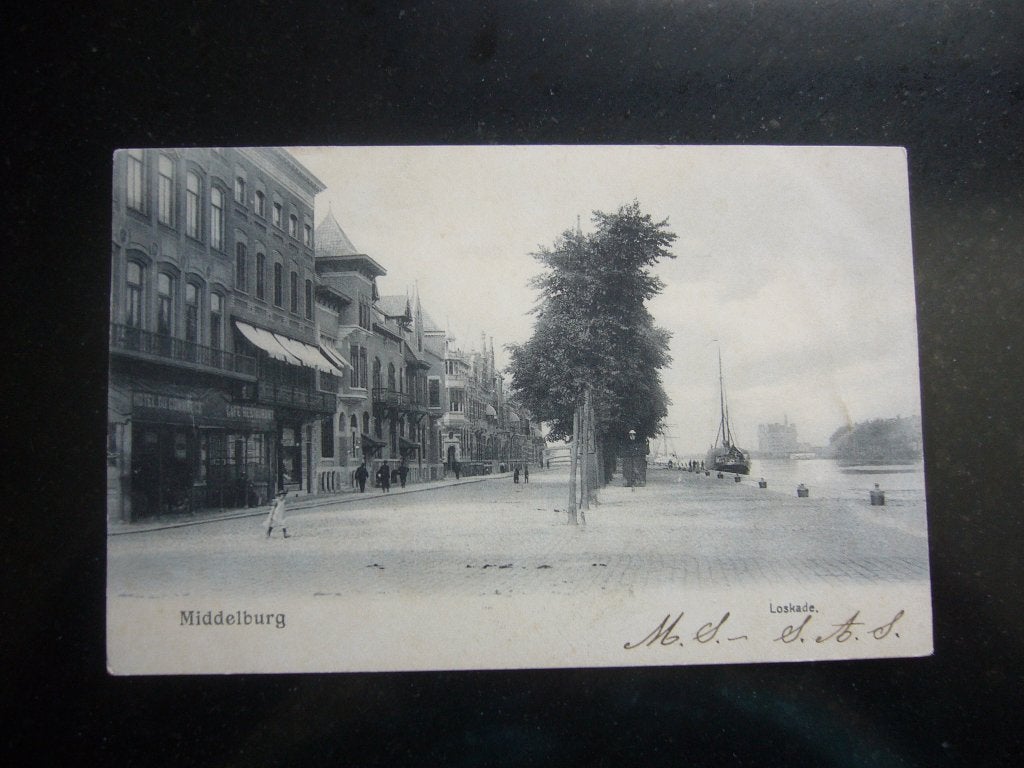 MIDDELBURG  =  LOSKADE  BRIEFKAART, Ophalen of Verzenden, Voor 1920, Gelopen, Zeeland
