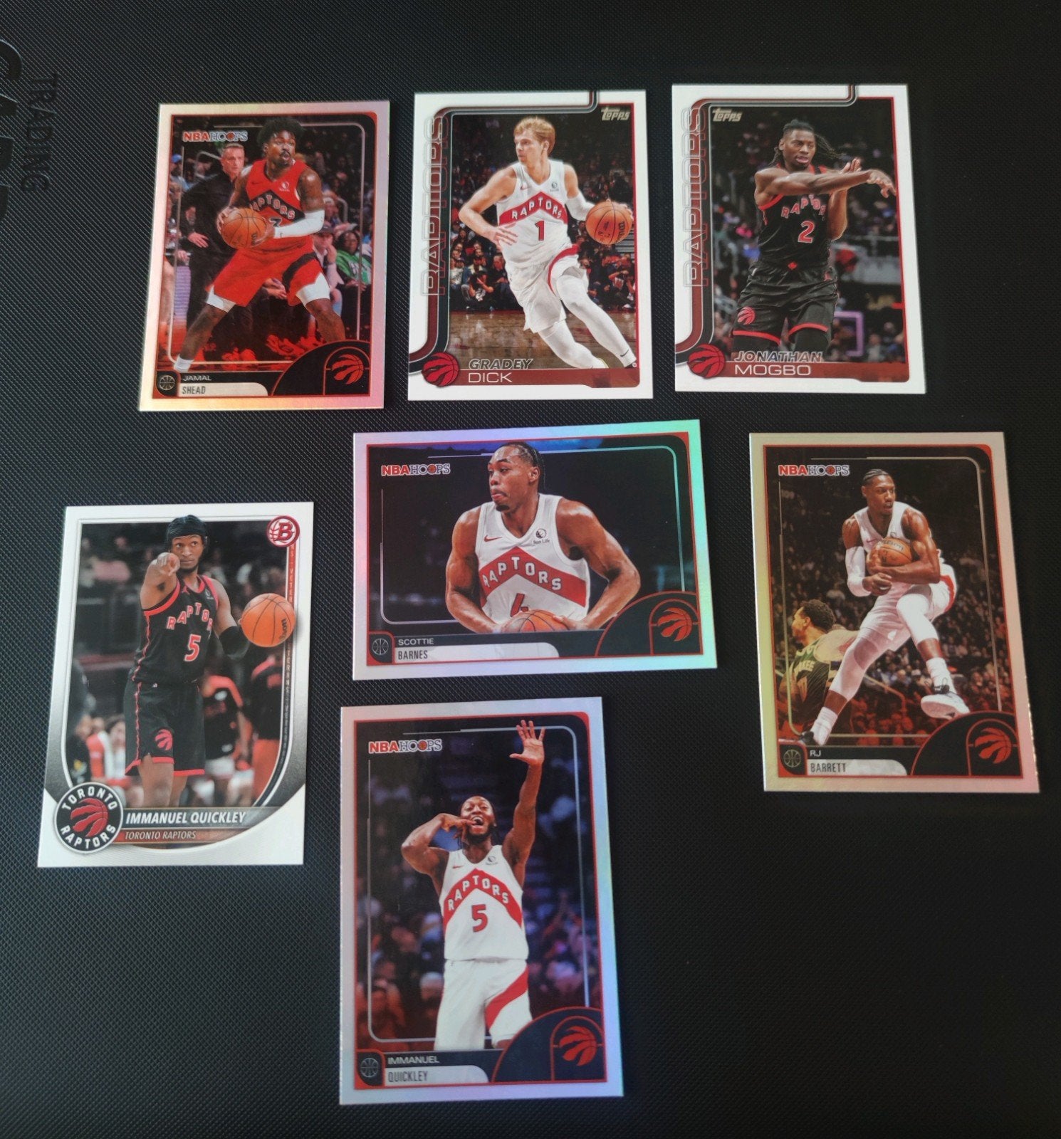 Topps Toronto Raptors NBA Kaarten - Diverse Spelers, Ophalen of Verzenden, Zo goed als nieuw, Meerdere kaarten, Foil