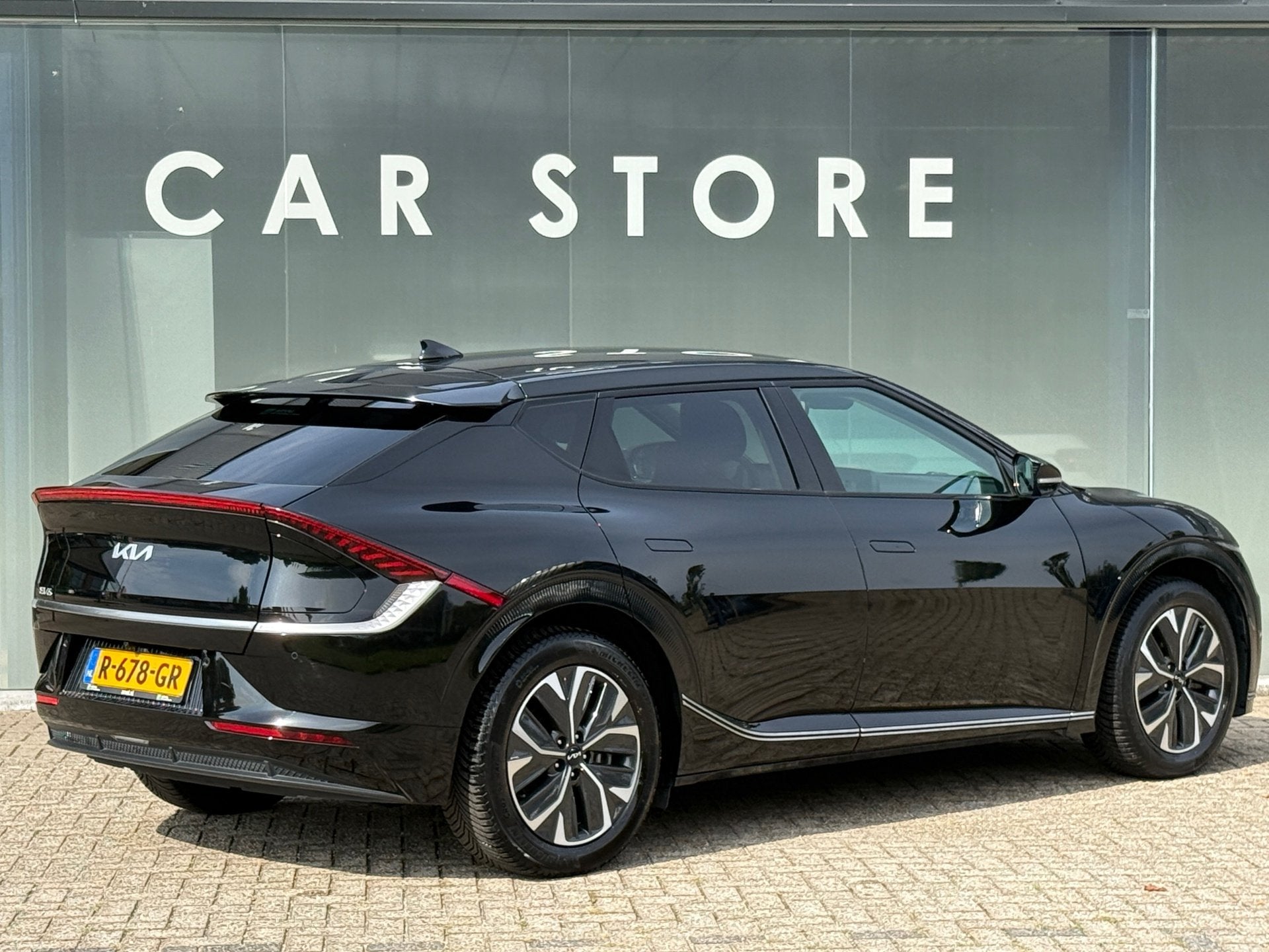 Kia EV6 Plus 77.4 kWh 100% SOH Meridian Sound|Memory|Dealer, Automaat, 228 pk, Achterwielaandrijving, Gebruikt