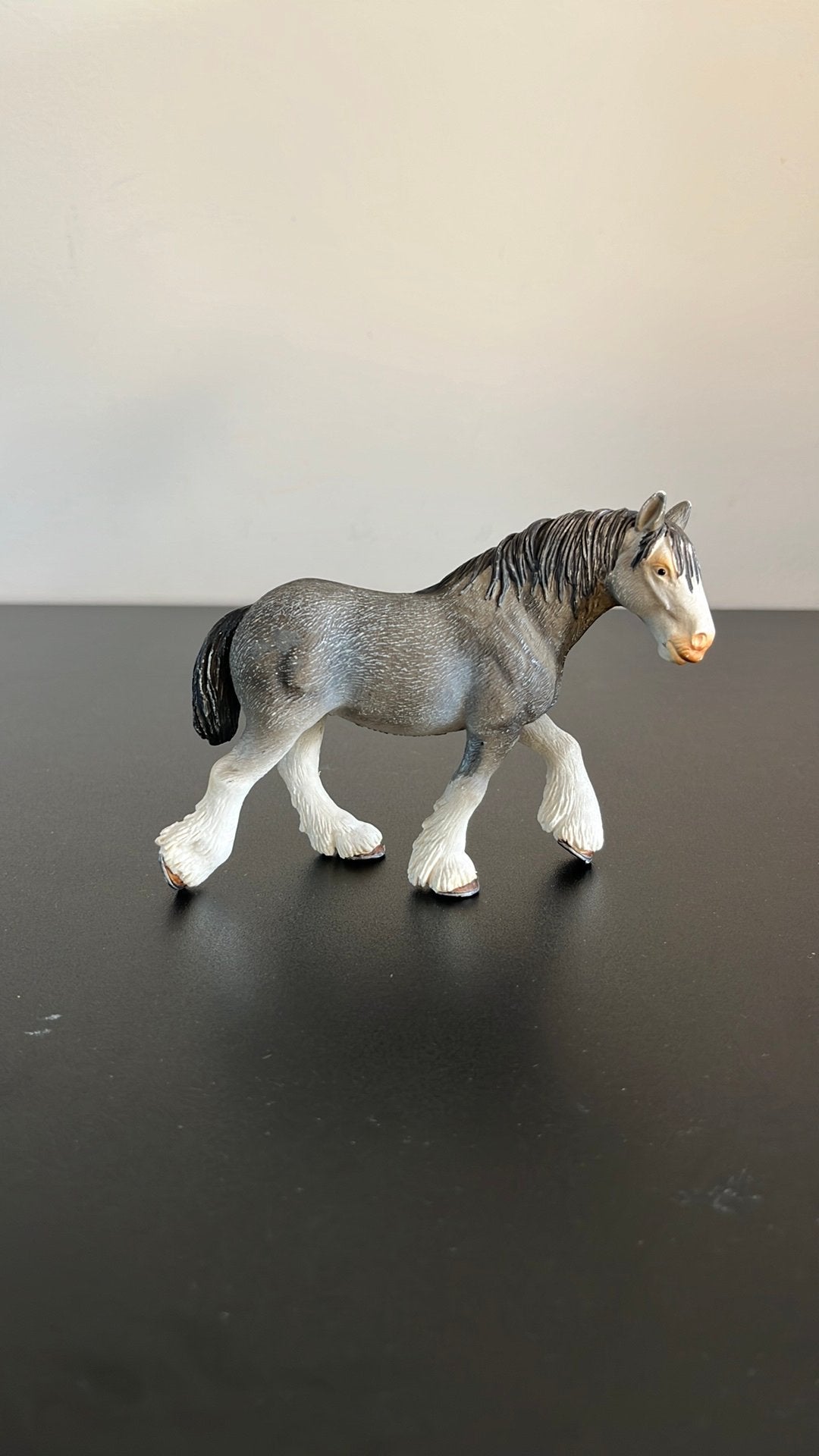 Schleich Clydesdale merrie - trekpaard - special, Ophalen of Verzenden, Gebruikt