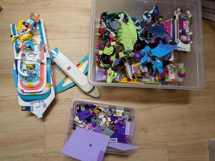 Veel meisjes Lego Friends Elves, Kinderen en Baby's, Speelgoed | Duplo en Lego, Ophalen of Verzenden, Gebruikt, Inclusief minifiguren