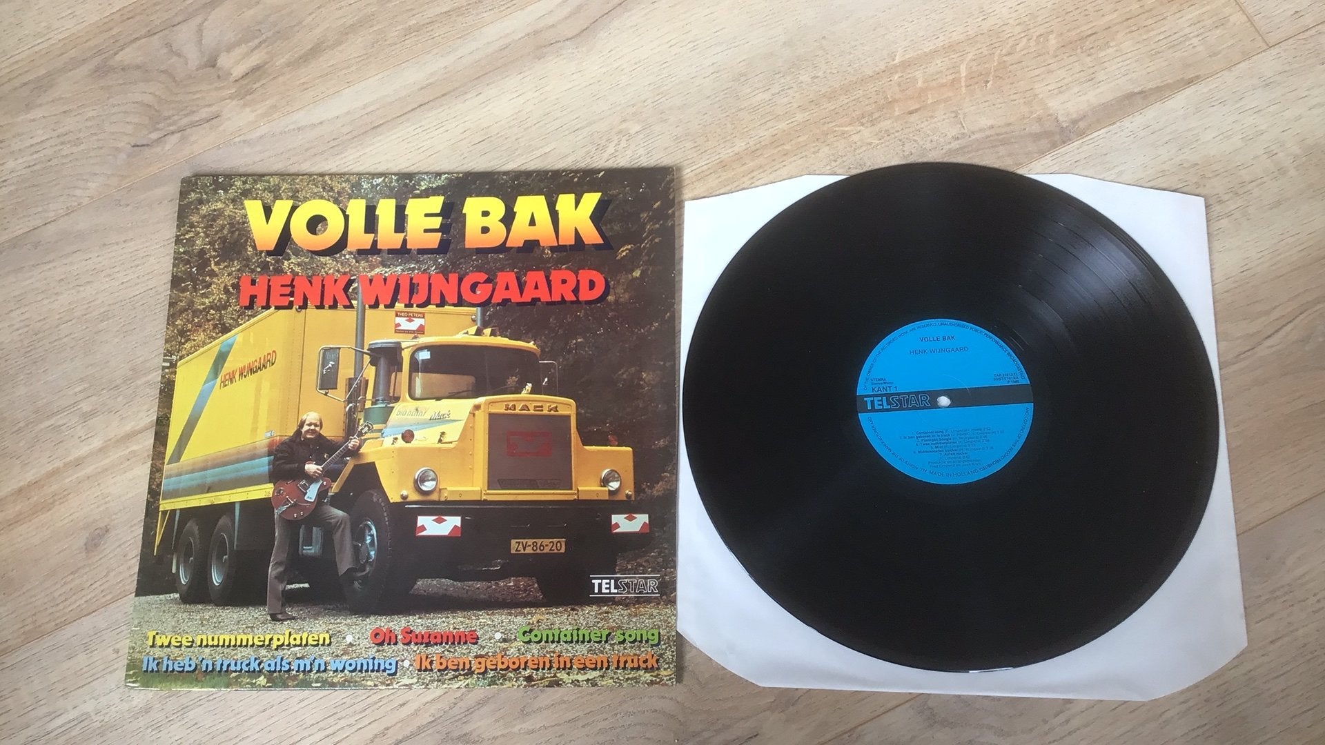 Mooie Lp Henk Wijngaard, Ophalen of Verzenden, Zo goed als nieuw, 12 inch, Levenslied of Smartlap