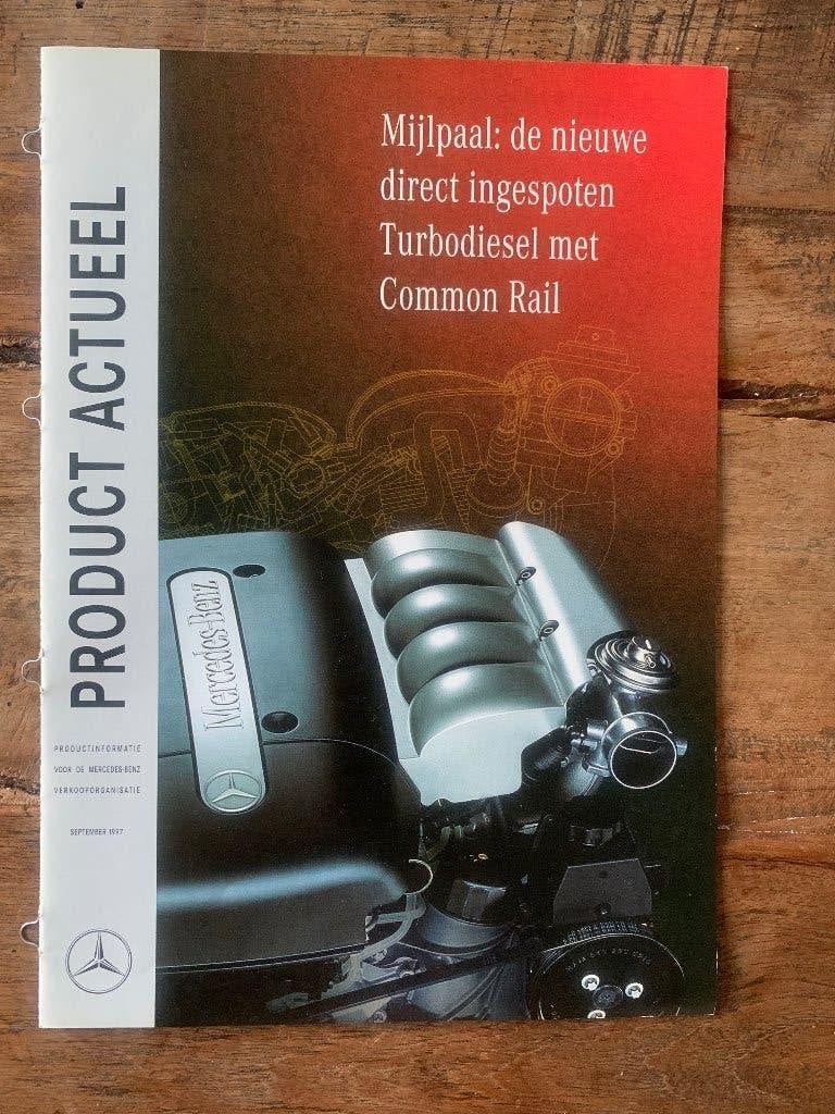Product informatie brochure Mercedes-Benz diesel motor 1997, Nieuw, Mercedes-Benz, Mercedes, Ophalen of Verzenden