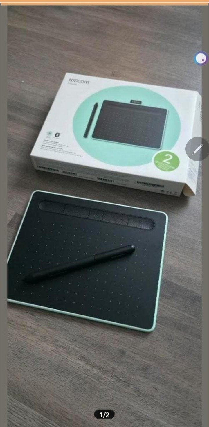 Wacom Intuos Bluetooth, Multi-touch, Ophalen of Verzenden, Zo goed als nieuw, Draadloos