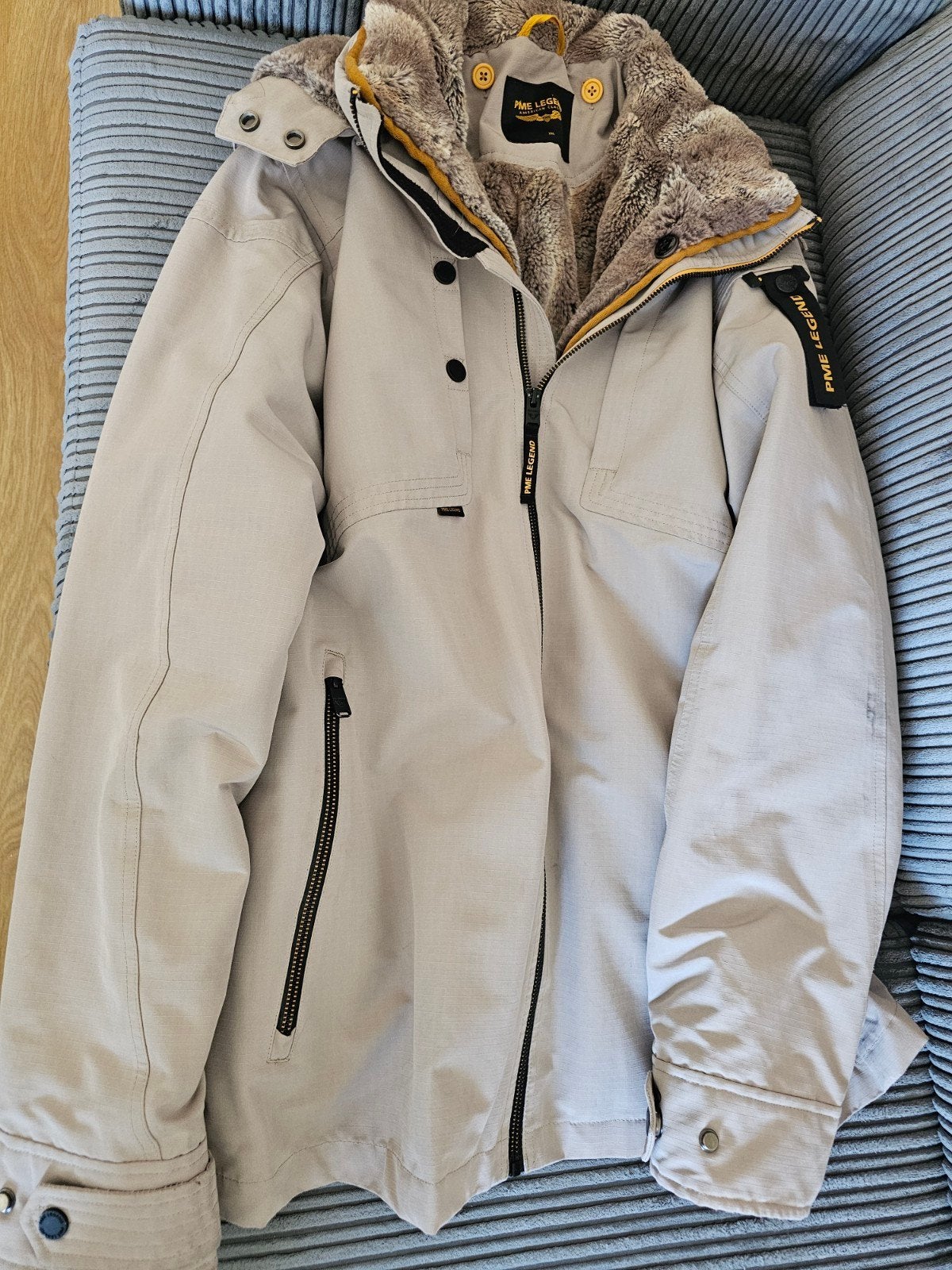 Pme legend winterjas XXL, Ophalen of Verzenden, Zo goed als nieuw, Overige maten, Blauw