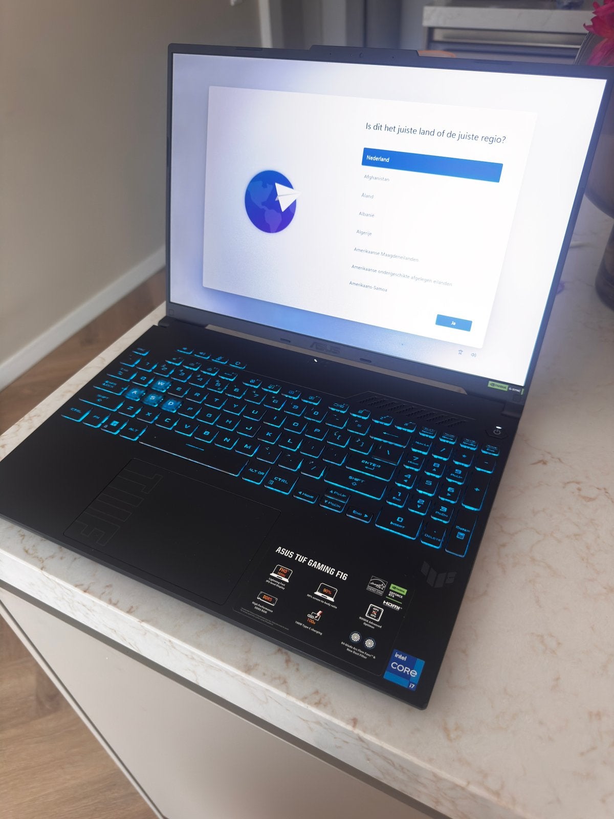 ASUS TUF Gaming F16 FX607JV– Zgan | RTX 4060 | i7 | 16GB RAM, Ophalen of Verzenden, Zo goed als nieuw, Gaming, 4 Ghz of meer