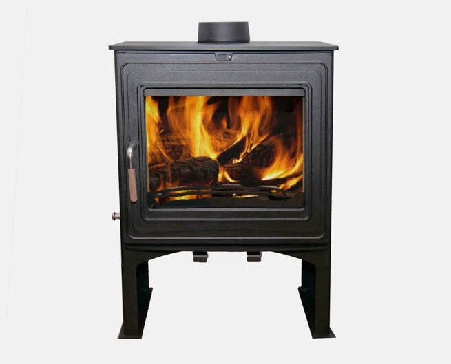 Stalen Houtkachel | Model K08W-L (8 KW), Niet ingevuld, Niet ingevuld, Ophalen of Verzenden, Vrijstaand
