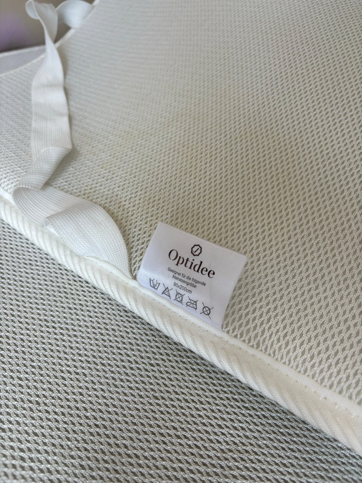 Optidee Air-top matrasoplegger 90x200, Ophalen, 90 cm, Eenpersoons, Nieuw