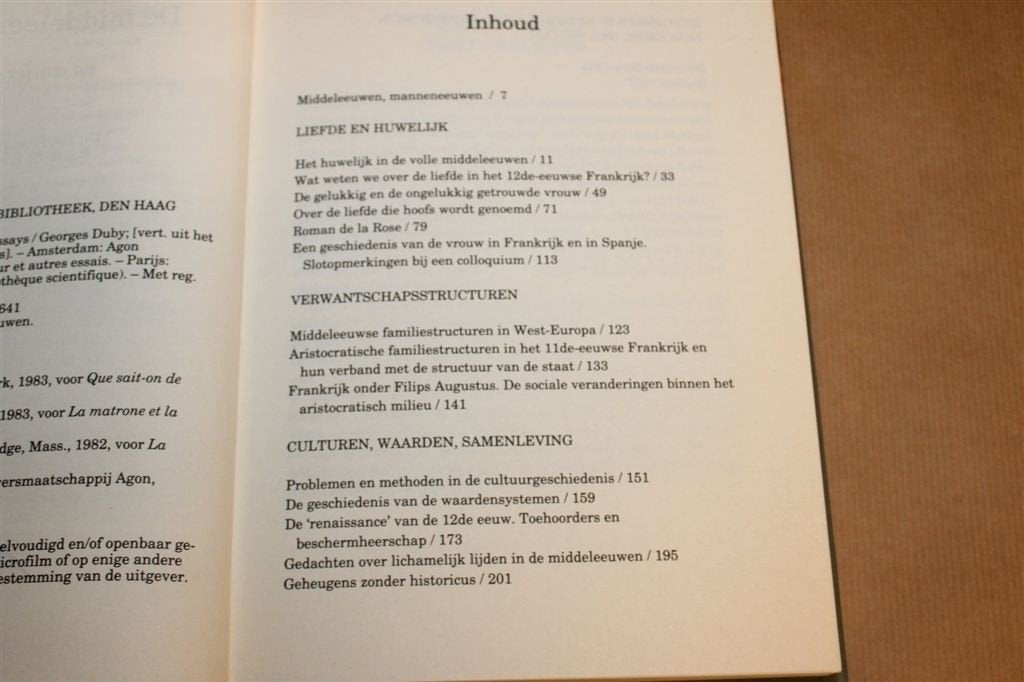 De Middeleeuwse Liefde — Georges Duby, Essays, Boeken, Ophalen of Verzenden, Gelezen