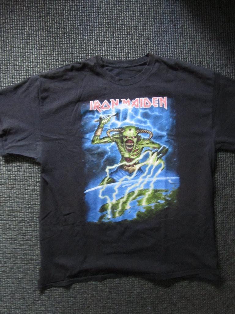 Tourshirt Iron Maiden Legacy of the Beast Nordic Event Shirt, Ophalen of Verzenden, Gedragen, Overige maten, Zwart