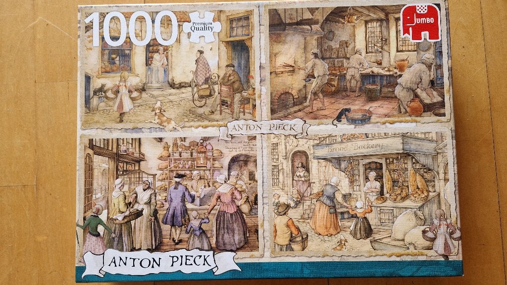 Puzzel, Ophalen, 500 t/m 1500 stukjes, Zo goed als nieuw, Legpuzzel