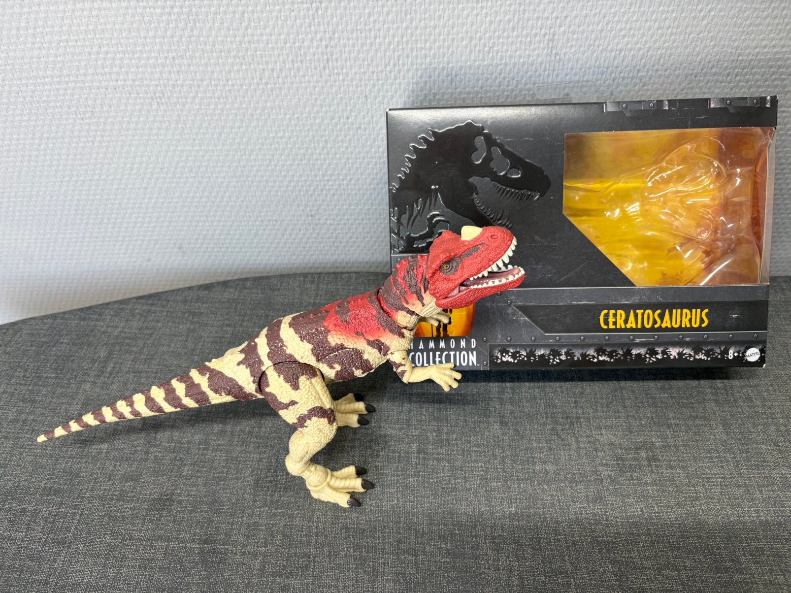 Jurassic world hammond collection ceratosaurus, Ophalen of Verzenden, Zo goed als nieuw