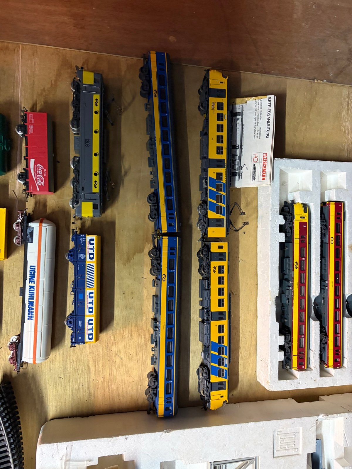 Fleischmann H0 Treinset en Wagons - NS en diverse merken, Ophalen, Wisselstroom, Gebruikt, Locomotief