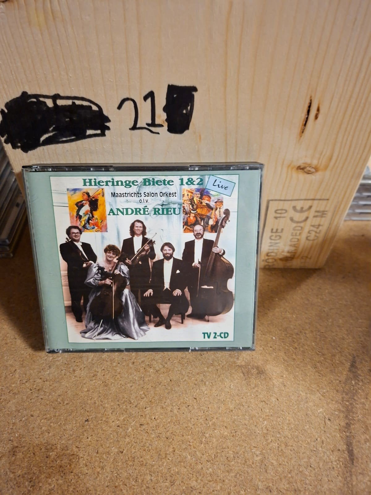 André Rieu - Hieringe Biete 1&2 Live (TV 2-CD), Gebruikt, Overige componisten, Modernisme tot heden, Ophalen of Verzenden