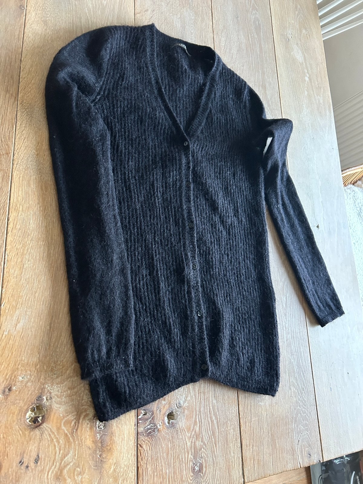Esprit wollen vest, Ophalen, Gedragen, Zwart