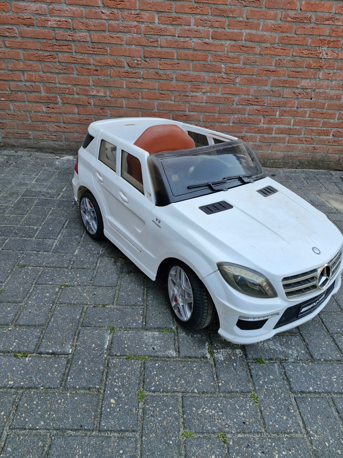 Hobby project Mercedes-Benz ML63 AMG elektrische kinderauto, Ophalen, Gebruikt
