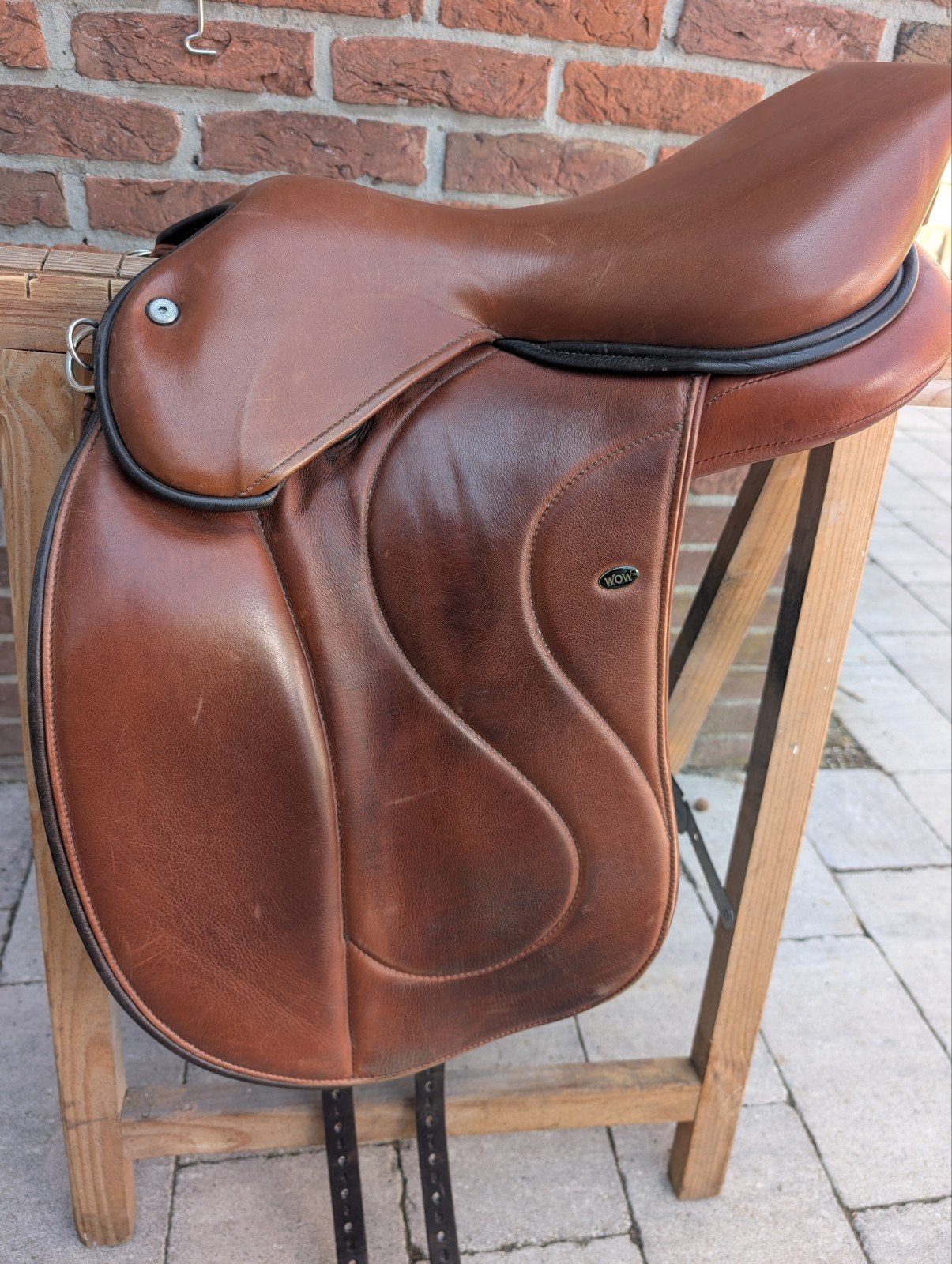Wow zadel 17inch onderdelen, Dieren en Toebehoren, Ophalen of Verzenden, Dressuur