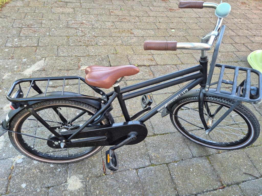 Loekie jongensfiets 20 inch - Goed profiel, werkend licht, Terugtraprem, Gebruikt, Minder dan 49 cm, Ophalen