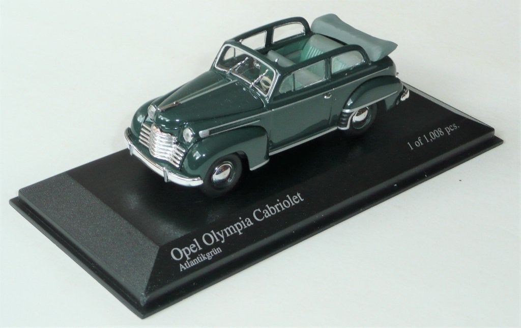 Minichamps Opel Olympia Cabriolet (Nieuw in OVP 1:43), Verzenden, Nieuw, Auto, MiniChamps