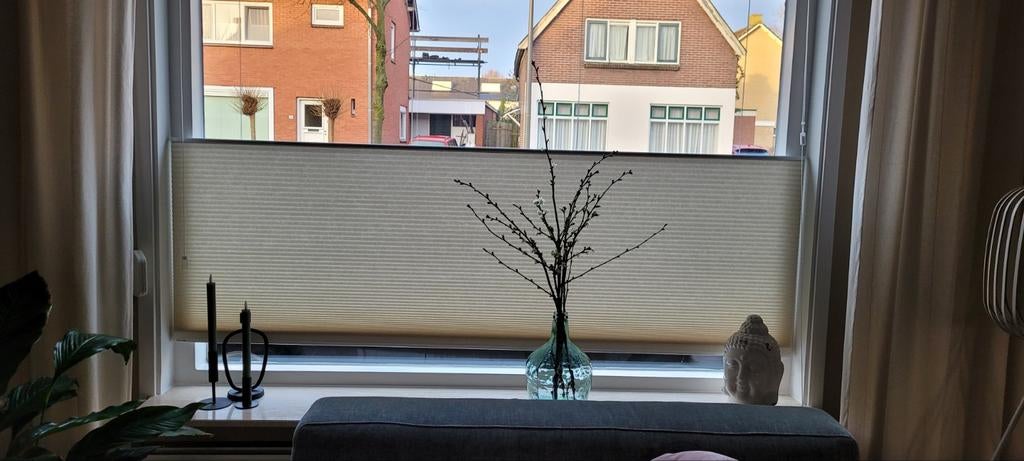Top down bottom up plissé gordijnen, nieuw, Doe-het-zelf en Verbouw, Rolluiken, Nieuw, Ophalen of Verzenden