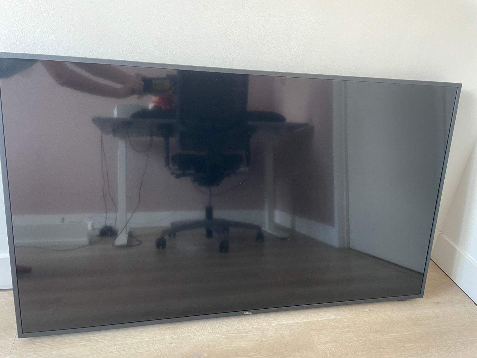 Tv scherm met soundbar, Ophalen, 50 Hz, Zo goed als nieuw, 100 cm of meer